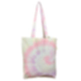Pink Tie-Dye Tote Bag