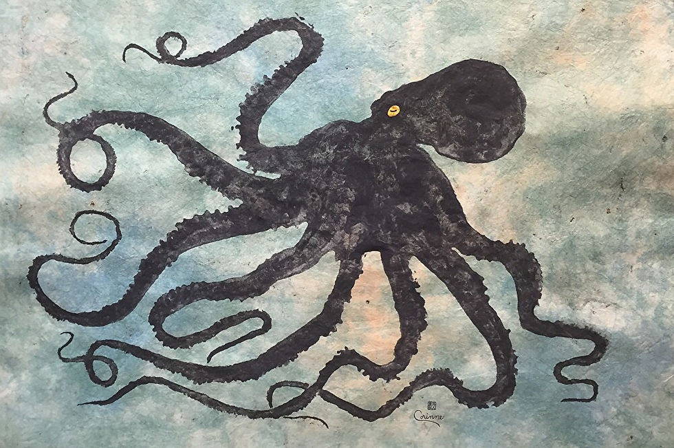 Octopus #6 by Ink Goes Wild