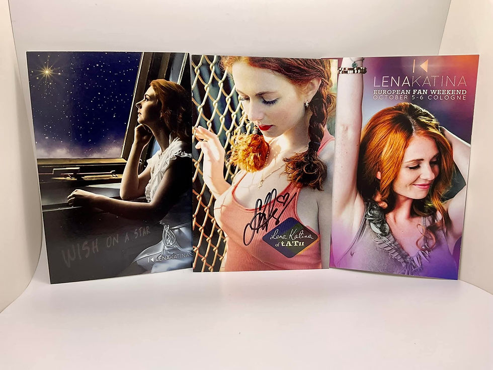 Thumbnail: Postales Full Set Signed 