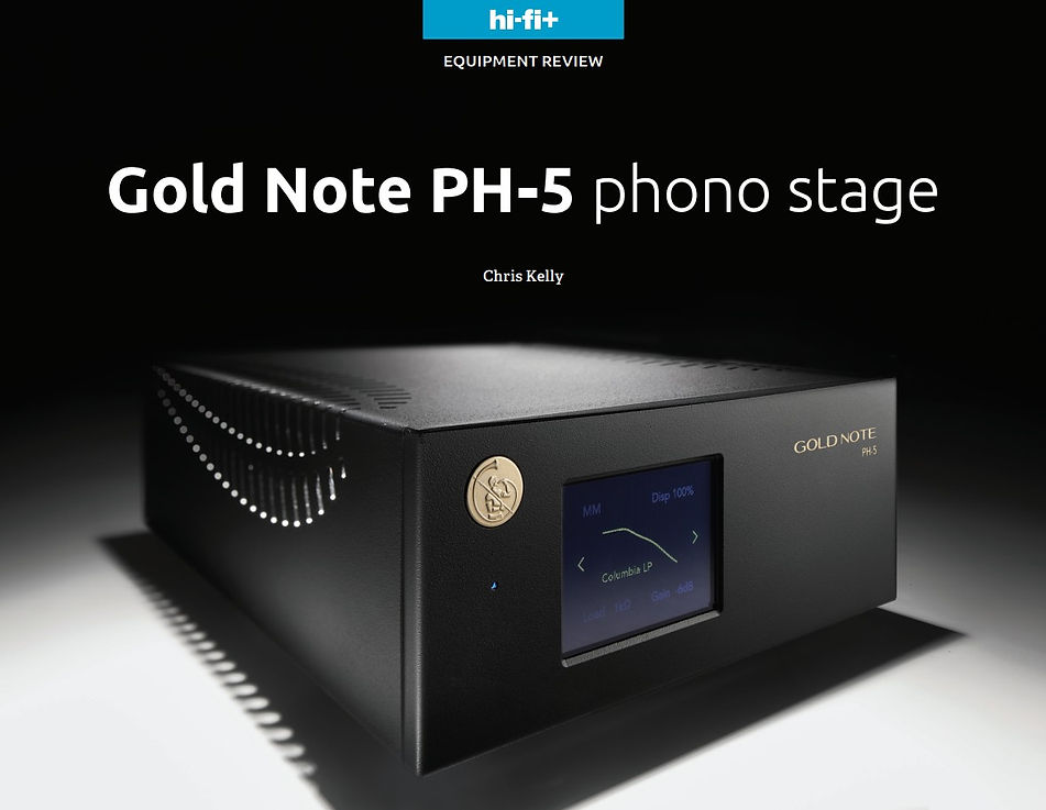 Тест фонокорректора Gold Note PH-5