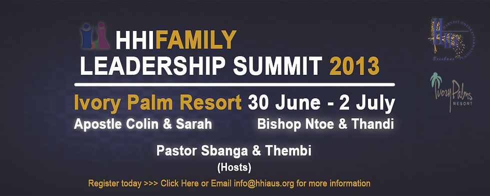Leadership Summit 2013