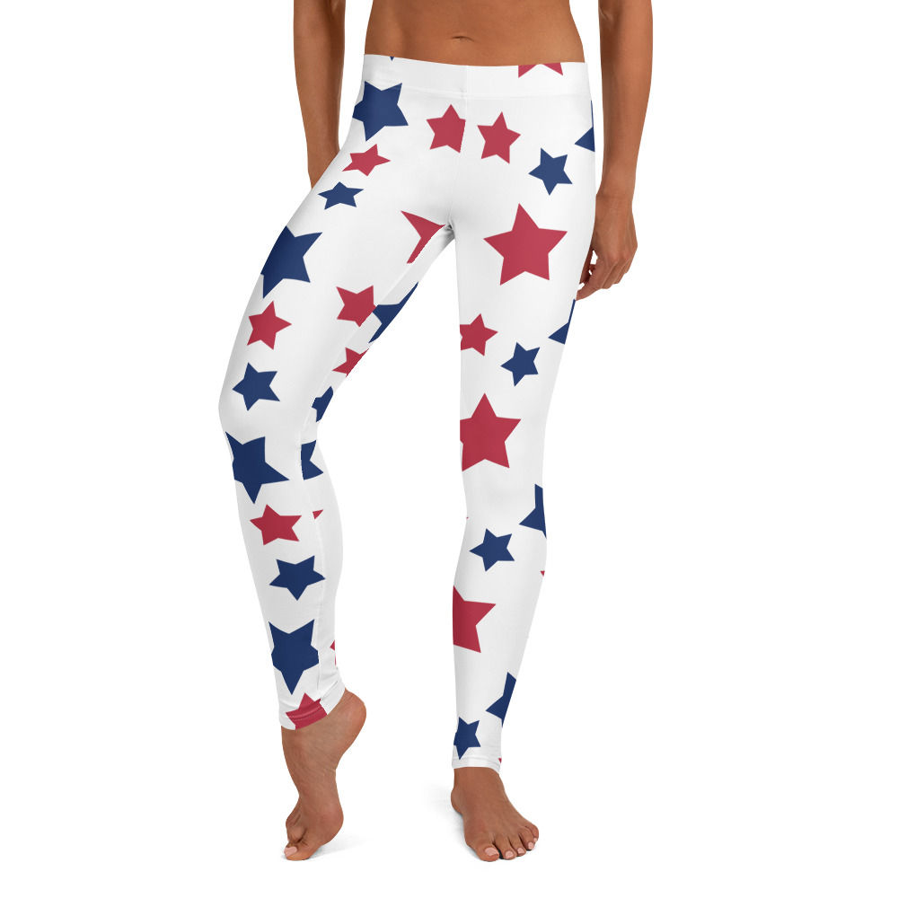 FLAG 157: Flag pattern digital print leggings, Apparel and Accessories.