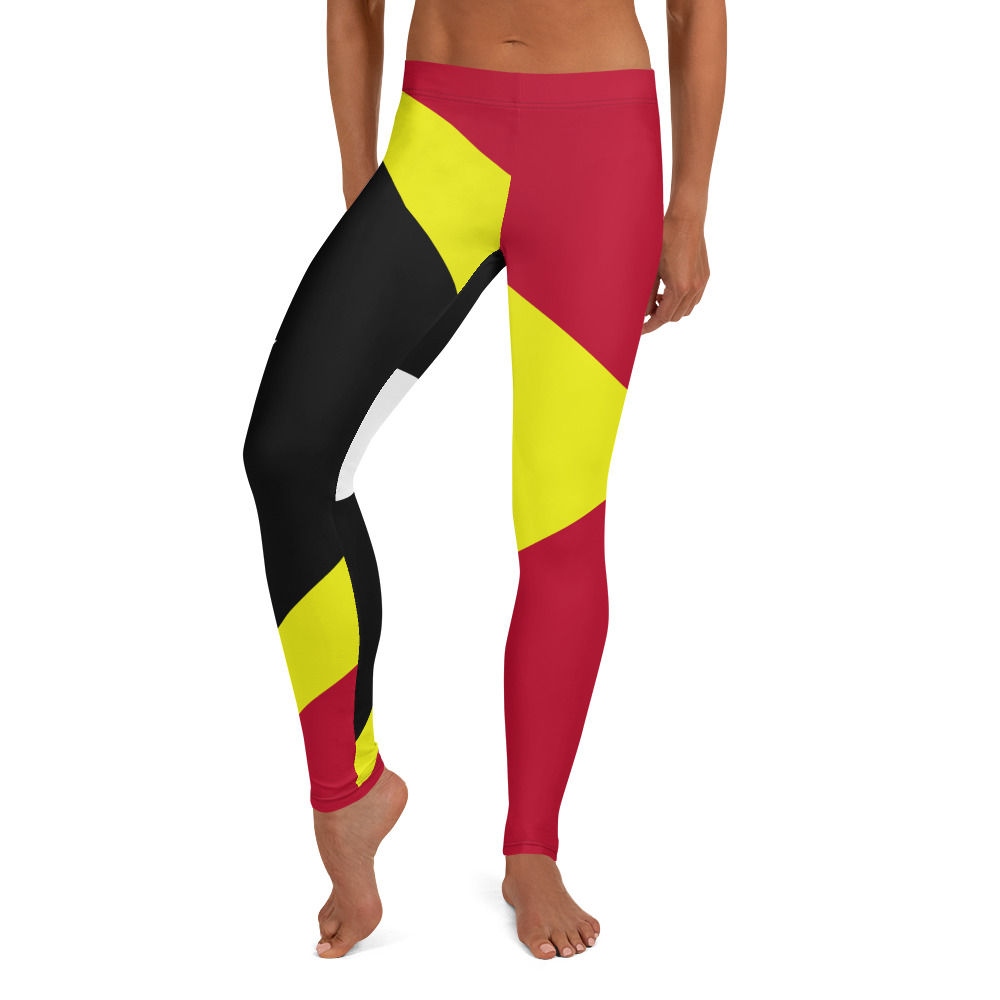 FLAG 92: Flag pattern digital print leggings, Apparel and Accessories.