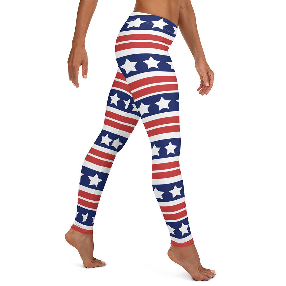 Thumbnail: FLAG 173: Flag pattern digital print leggings, Apparel and Accessories.