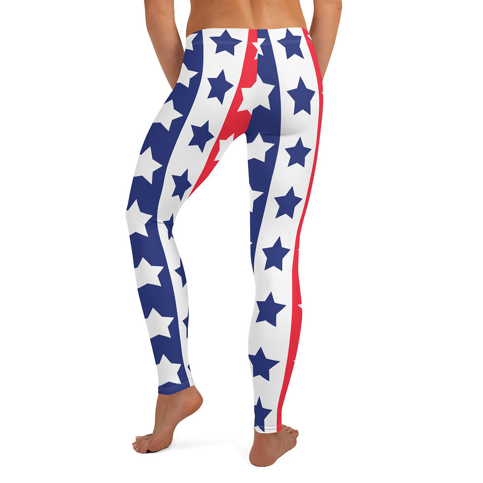 Thumbnail: FLAG 169: Flag pattern digital print leggings, Apparel and Accessories.