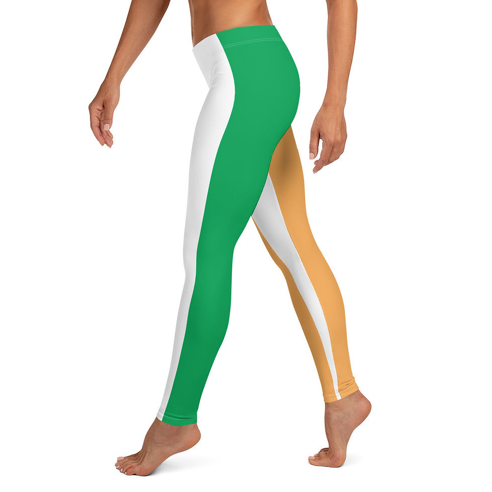 Thumbnail: FLAG 10: Flag pattern digital print leggings, Apparel and Accessories.