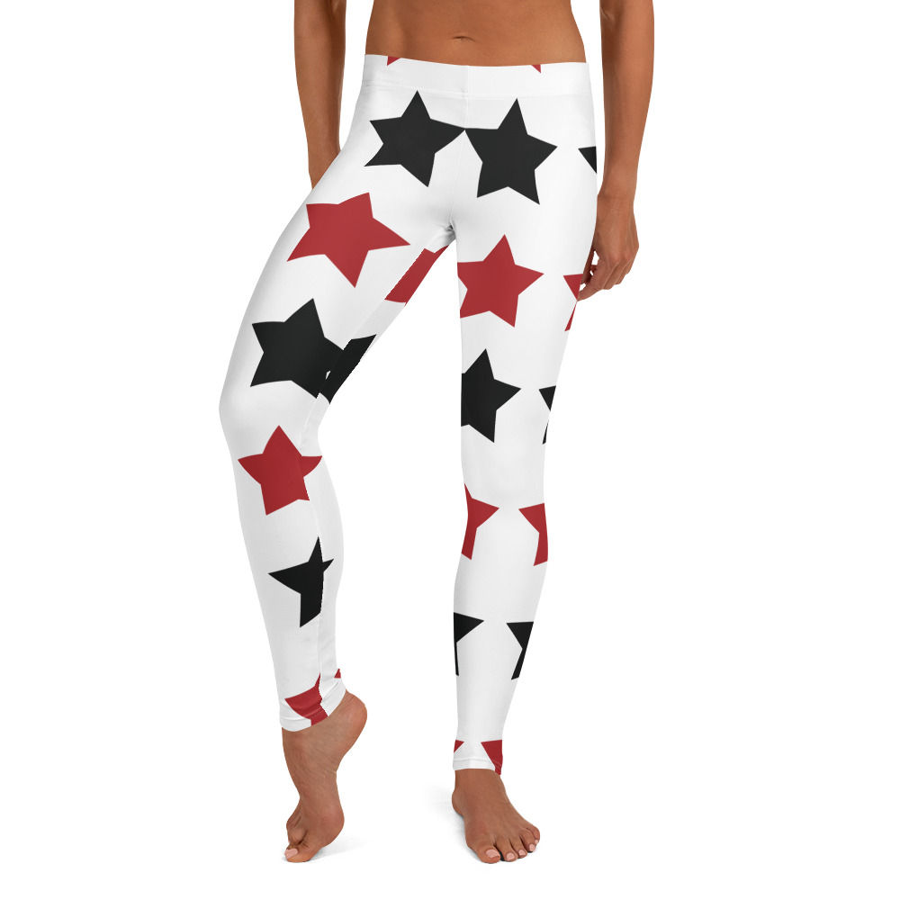 FLAG 214: Flag pattern digital print leggings, Apparel and Accessories.