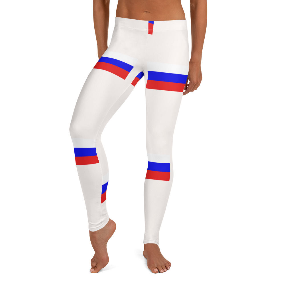 FLAG 250: Flag pattern digital print leggings, Apparel and Accessories.