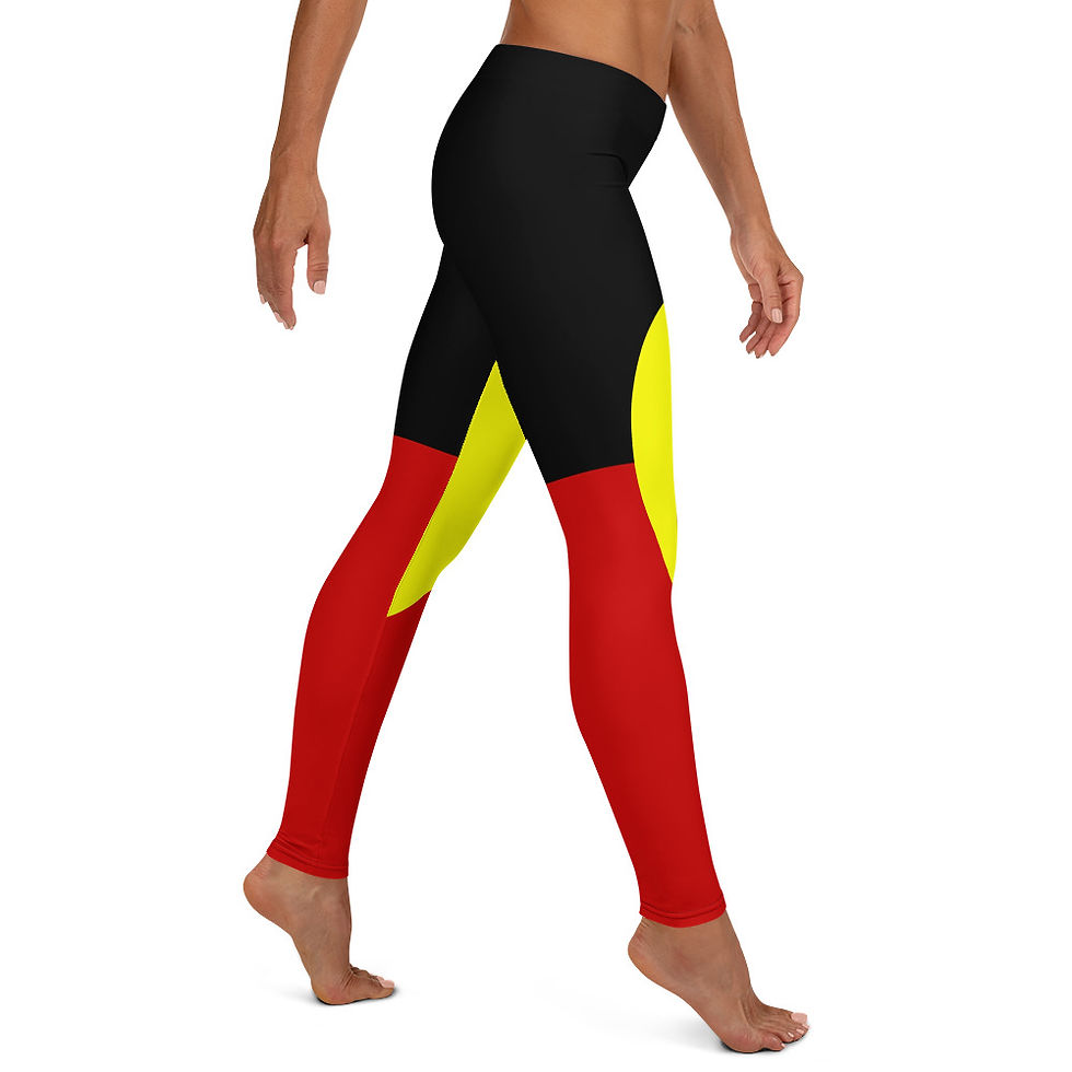 Thumbnail: FLAG 222: Flag pattern digital print leggings, Apparel and Accessories.