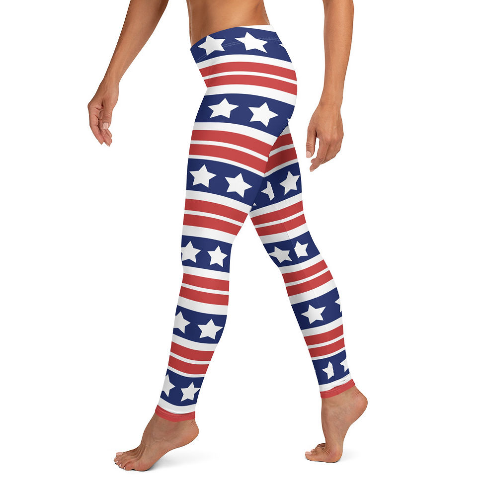 Thumbnail: FLAG 173: Flag pattern digital print leggings, Apparel and Accessories.