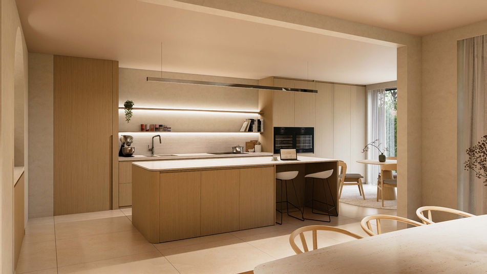 Interieur nieuwbouwwoning Moerkerke Damme