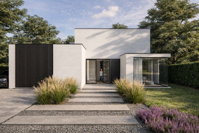 Nieuwbouwwoning in Sijsele (Damme) door J.A.N Plus Architecten