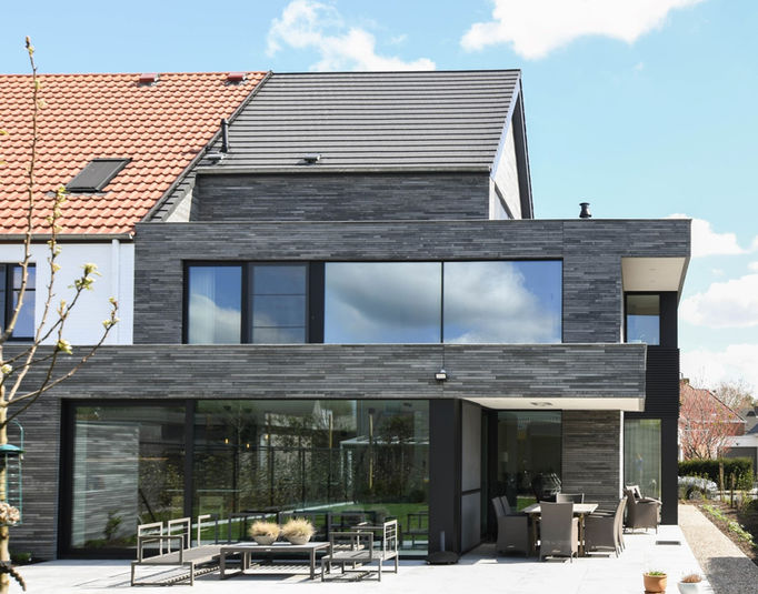 Moderne half-open woning Brugge