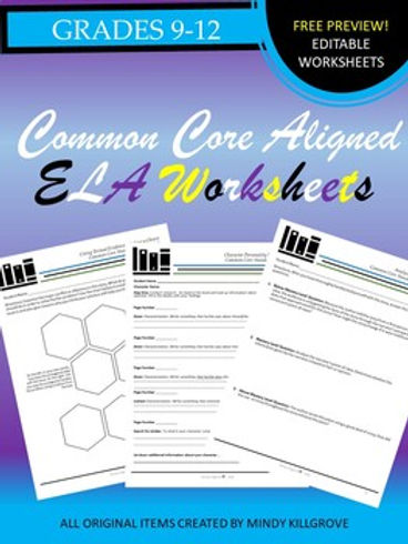 Free K-12 ELA Worksheets and Printables #6
