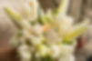 Bridal Bouquet, from white flowers, like lily, tulips and roses. I used pearls and a silver heart shape accesorie in it.
