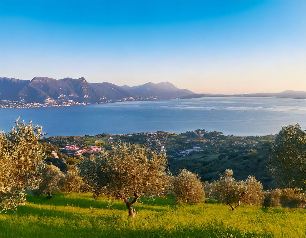 Ausblick auf dem Gardasee