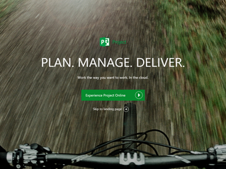 PLAN. MANAGE. DELIVER. [Microsoft Project Video]