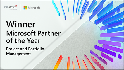 ProActive named the world’s best Microsoft Project and Portfolio Management partner 2020