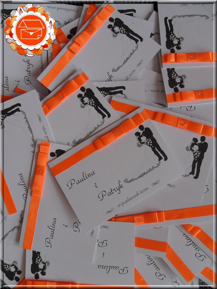 Miniatura: Zaproszenie ślubne proste 1