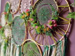 Tête de lit en tissage de 09 astres style green addict