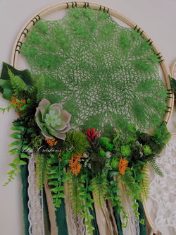 backdrop unique de 04 astres style green addict