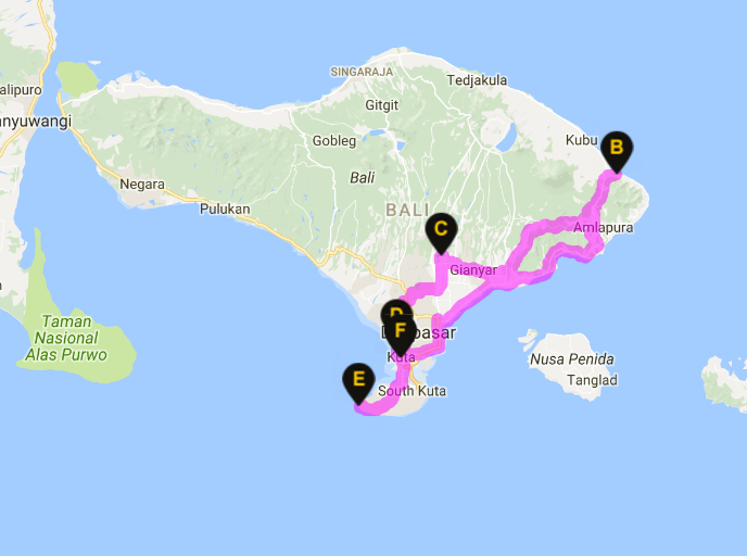 Map data ©2017 Google
