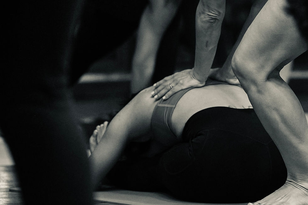 Dozing off in Paschimottanasana