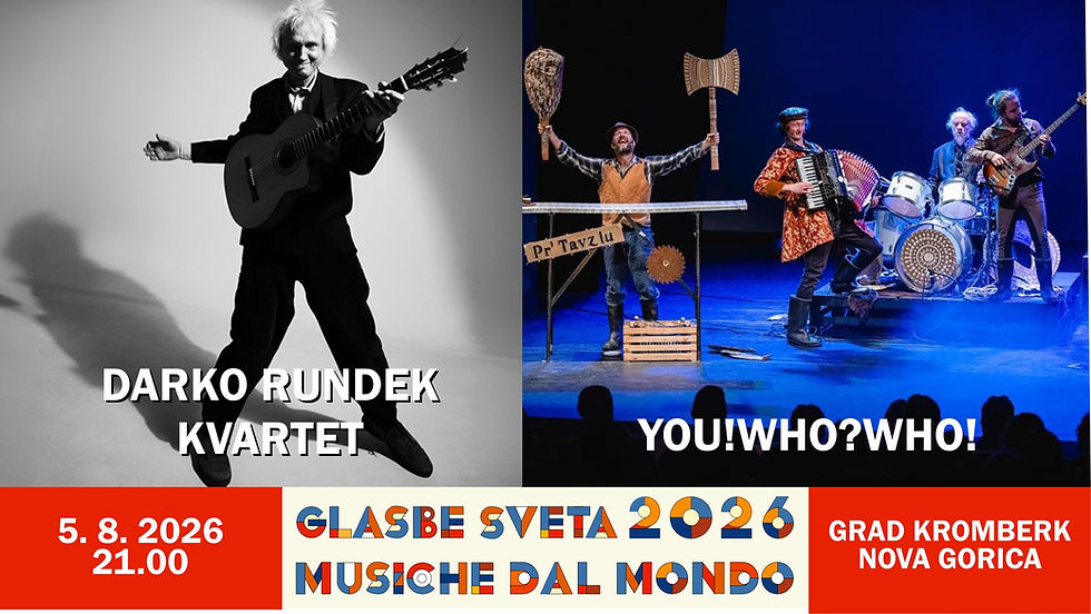 DARKO RUNDEK KVARTET (HR) + YOU!WHO?WHO! (SI)