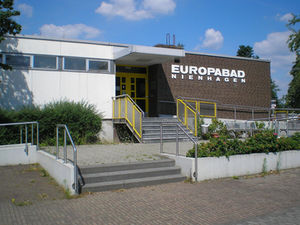 Europabad in Nienhagen vor der Sanierung.