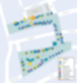 Übersichtsplan des Celler Weihnachtsmarktes mit allen Ständen und Highlights.