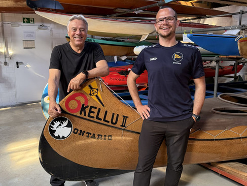 Frank Meierhoff (links) und Stefan Sauer leiten den Paddel-Klub Celle.