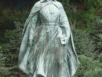 Two Young Orphans from the Mayflower:
Mary Chilton (1607-1678) and Elizabeth Tilley (1607-1687)