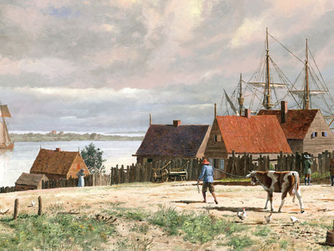An Early Settler in New Amsterdam