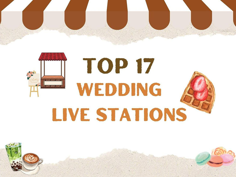 top 17 wedding live stations