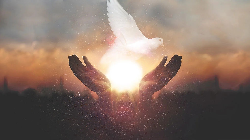 Holy Spirit as a dove