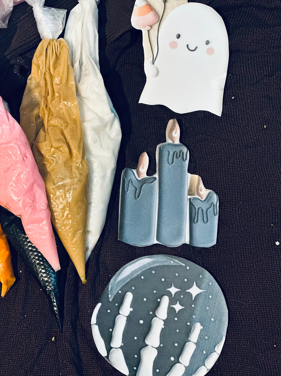 Halloween cookie class