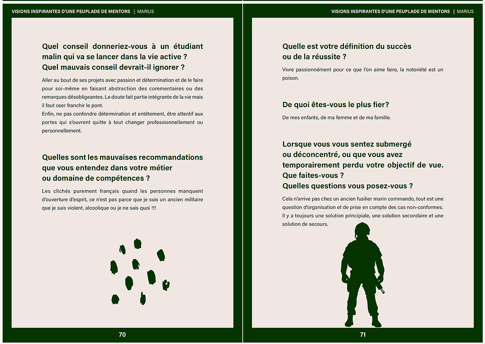 Miniature : Visions inspirantes d'une peuplade de mentors