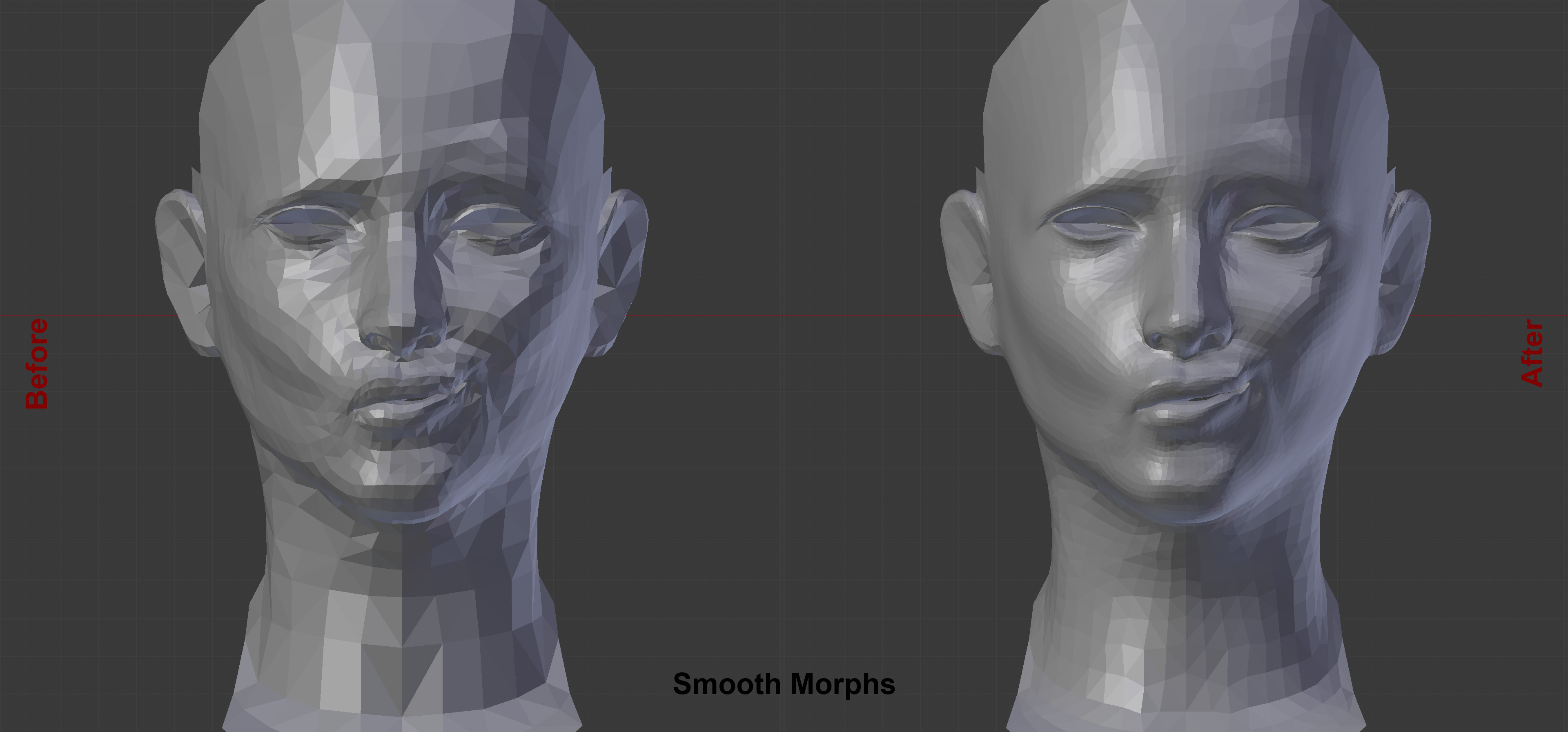 HiPoly Faces