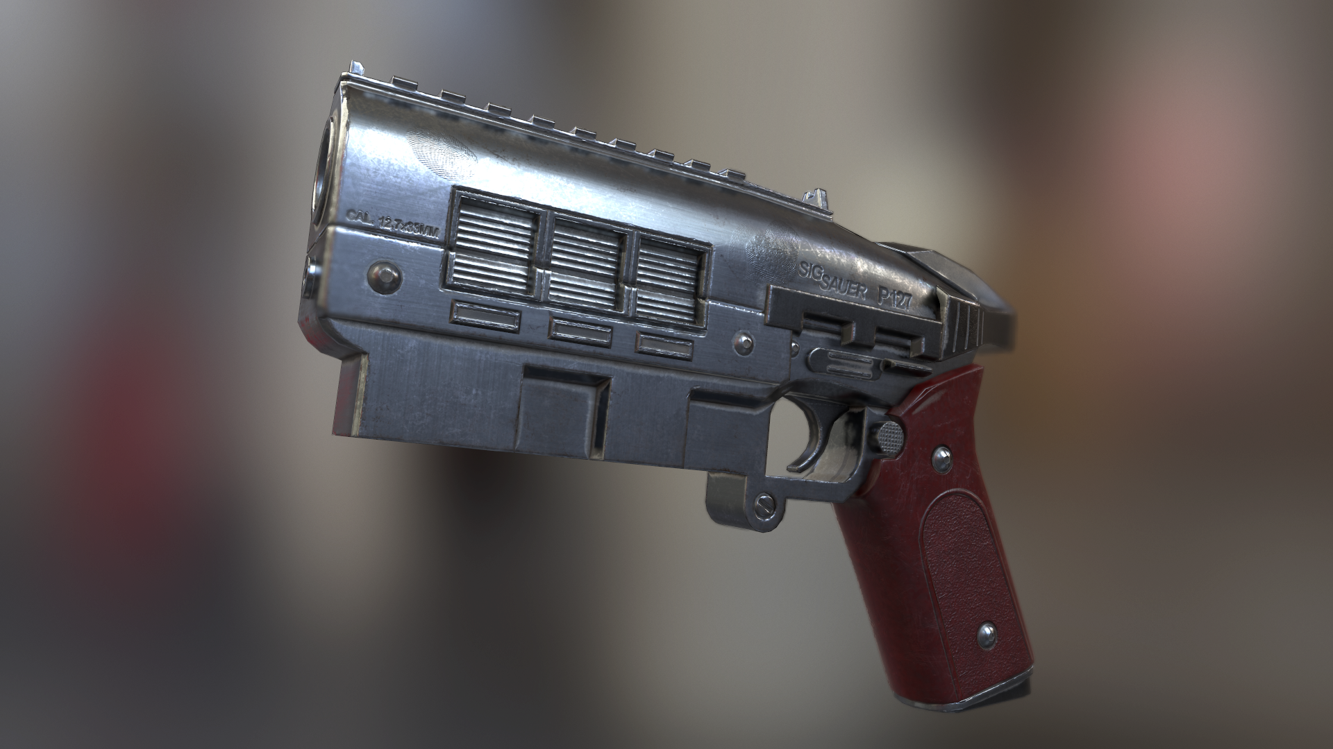 12.7mm Pistol