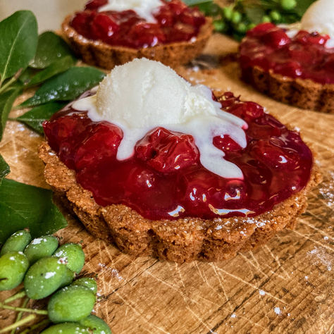 Sour Cherry Tarts