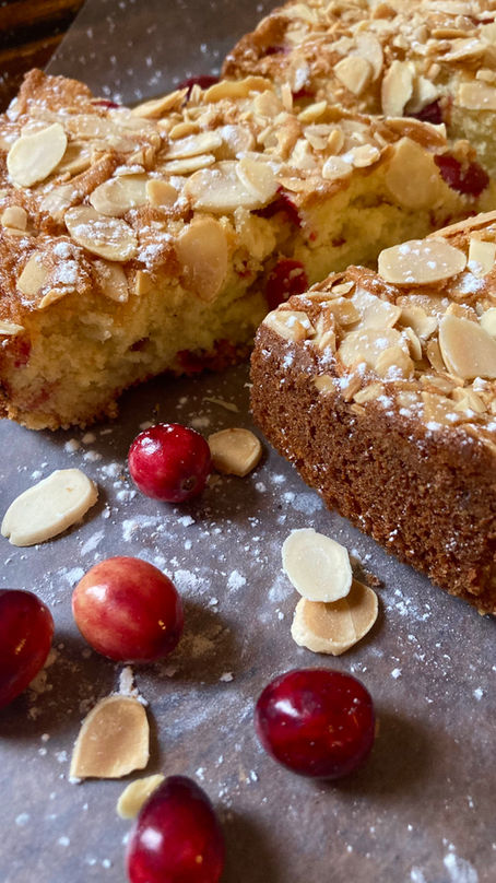 Cranberry Almond Cake