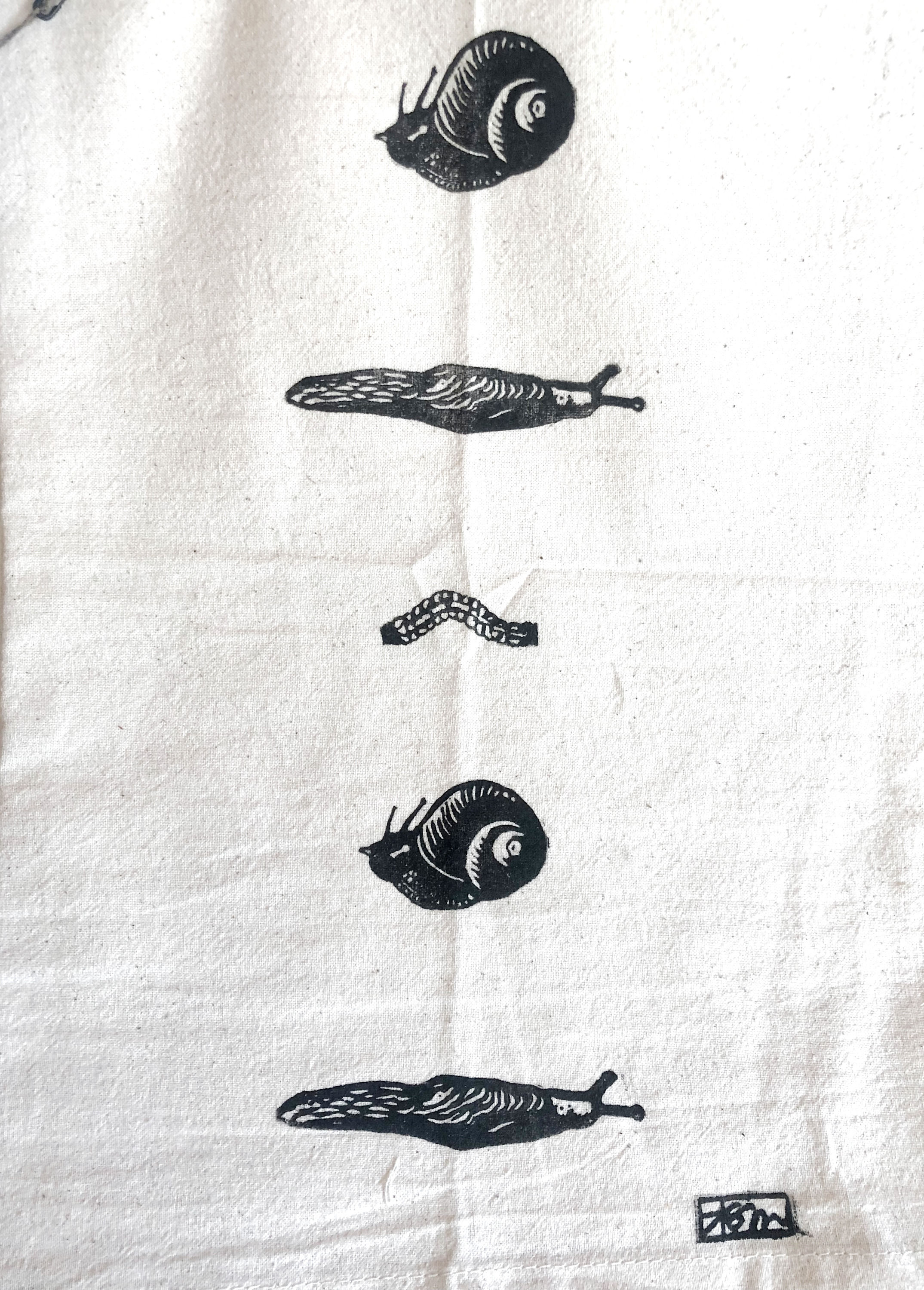 Crawlies Tea Towel