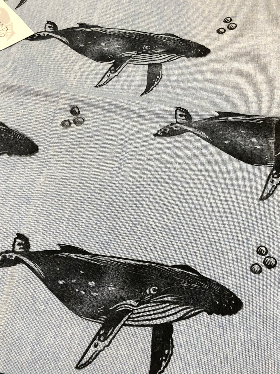 Thumbnail: Humpback Whale Cotton Tote