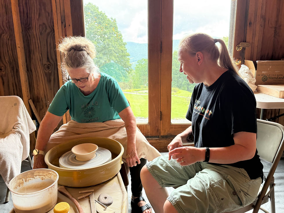 Pottery Parts I & II - Construction and Glazing 7/10-12 & 7/24-26