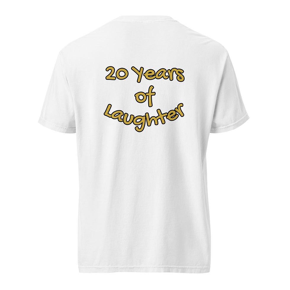Thumbnail: 20 Years of Laughter II Back (White)
