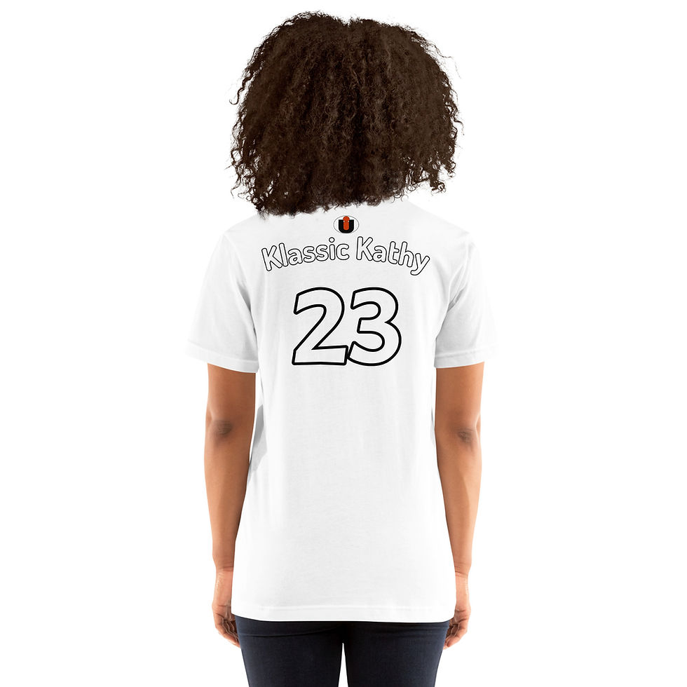 Thumbnail: Performer Series Klassic Kathy shirt - White (color), back view