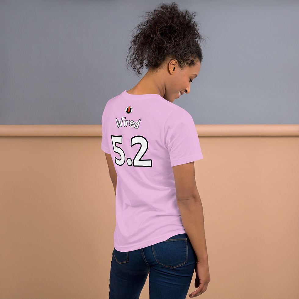 Thumbnail: Performer Series Wired shirt - Lilac (color), back view