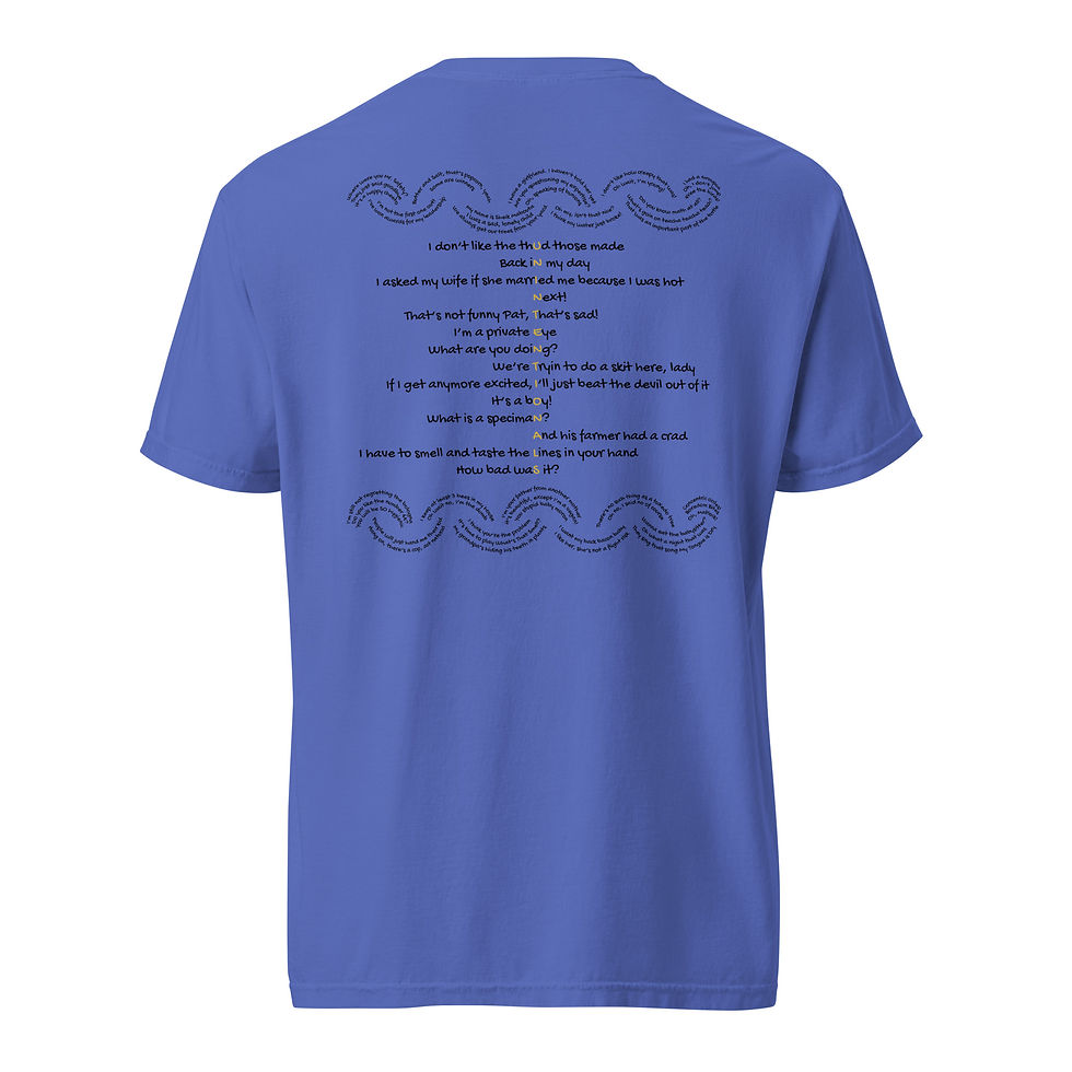 Thumbnail: 20th Year Anniversary Shirt Back (Flo Blue)
