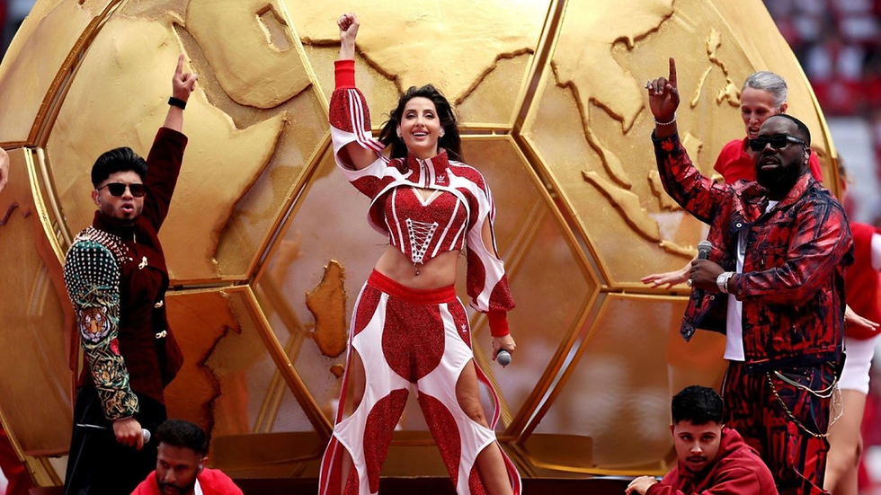 Why is Nora Fatehi performing at the 2026 FIFA World Cup opening ceremony?