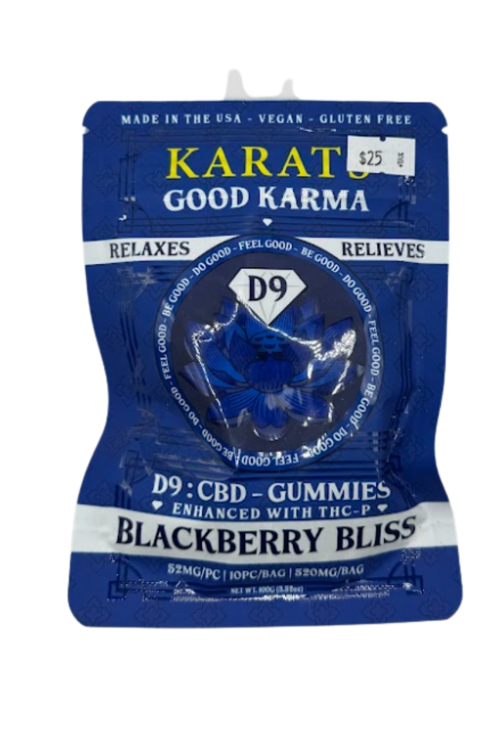 Thumbnail: Karats Good Karma Gummies D9 50mg CBD 2mg 10ct